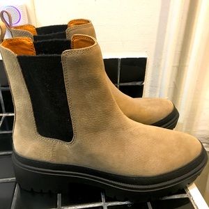 Lucky Brand Suede Chelsea Boots